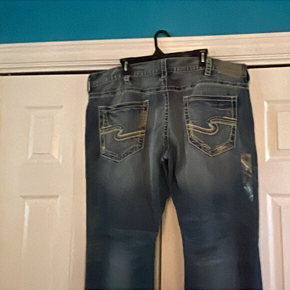 Mens Silver Jeans Brand New Size 42 x 32 - Picture 14 of 14